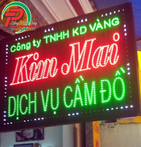 Bảng hiệu đèn Led 08