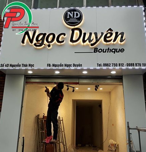 Bảng hiệu chữ nổi 10