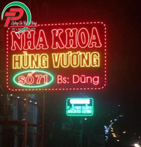 Bảng hiệu đèn Led 09