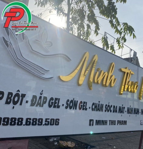 Bảng hiệu chữ nổi 06