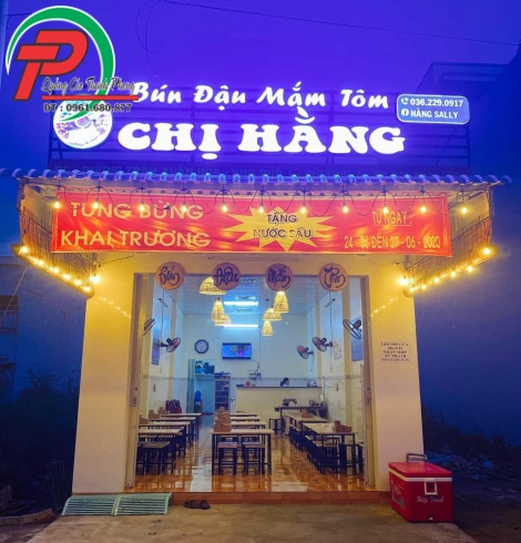 Bảng hiệu chữ nổi 01