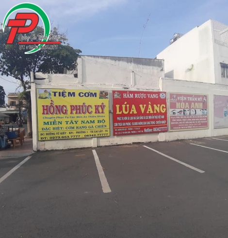 Bạt quảng cáo 13