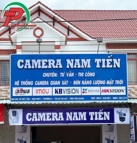 Bảng hiệu camera alu