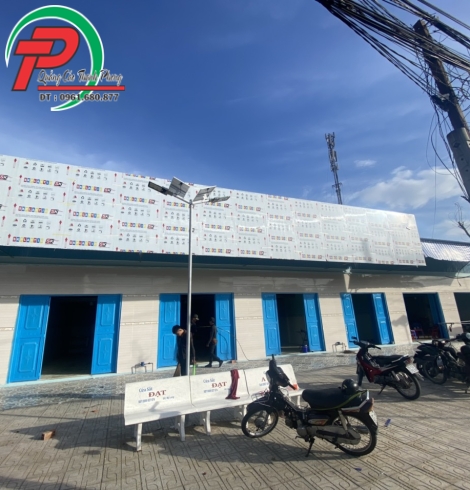 Bảng hiệu alu cửa hàng xe đạp