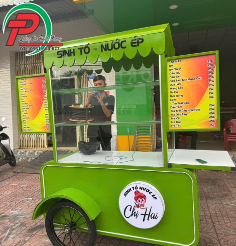 Xe đẩy sinh tố - nước ép