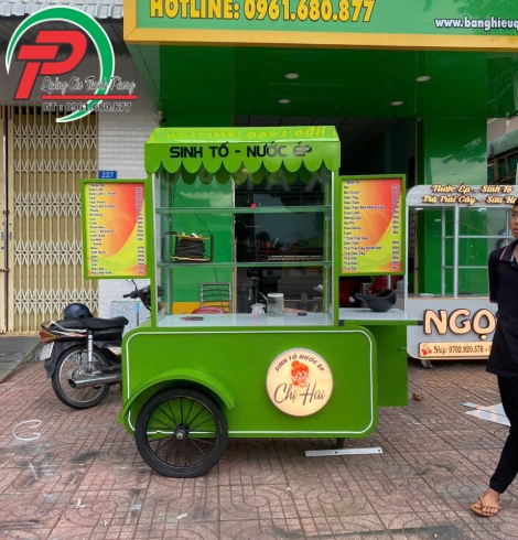 Xe đẩy sinh tố - nước ép
