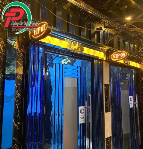 Hộp đèn số phòng karaoke